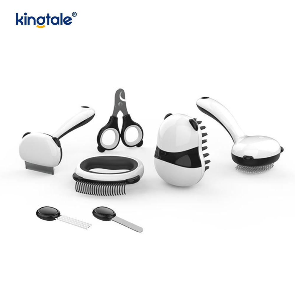 Súprava produktov na čistenie domácich miláčikov Kefa na kúpanie modelu Panda