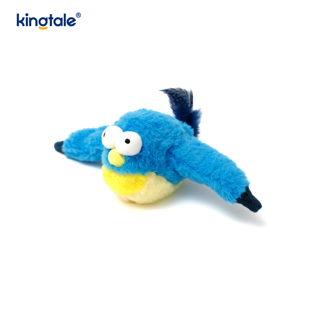 Simulovaná plyšová hračka pre domáce zvieratá Sparrow pre všetky plemená Cat Kicker Catnip Toys Sparrow