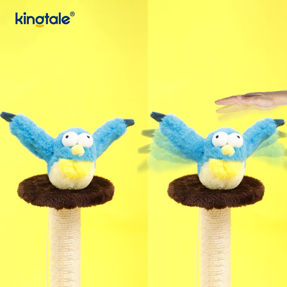 Simulovaná plyšová hračka pre domáce zvieratá Sparrow pre všetky plemená Cat Kicker Catnip Toys Sparrow