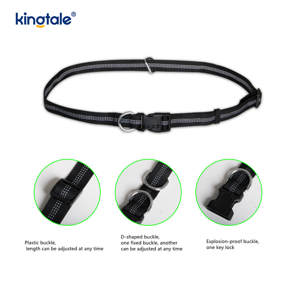 Reflexné elastické dvojité vodítko pre domáce zvieratá s vreckom na zips