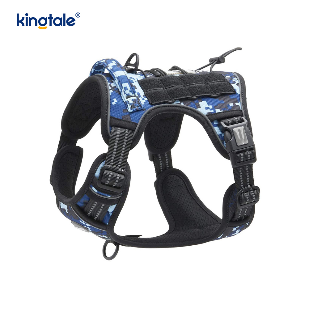 Pevná vesta bez ťahu Nylon Heavy Duty Dog Belt Tréningové postroje Hrudník