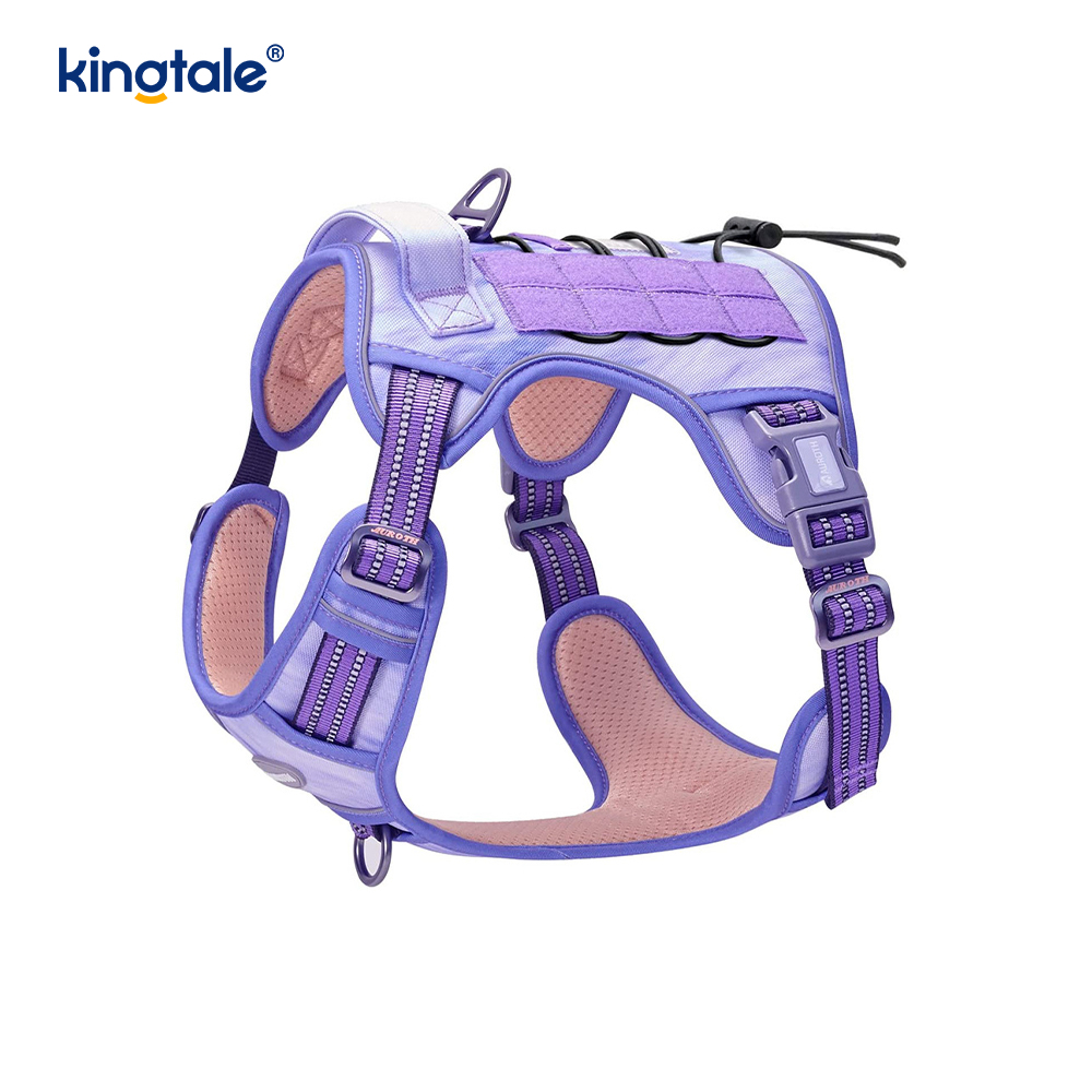 Pevná vesta bez ťahu Nylon Heavy Duty Dog Belt Tréningové postroje Hrudník