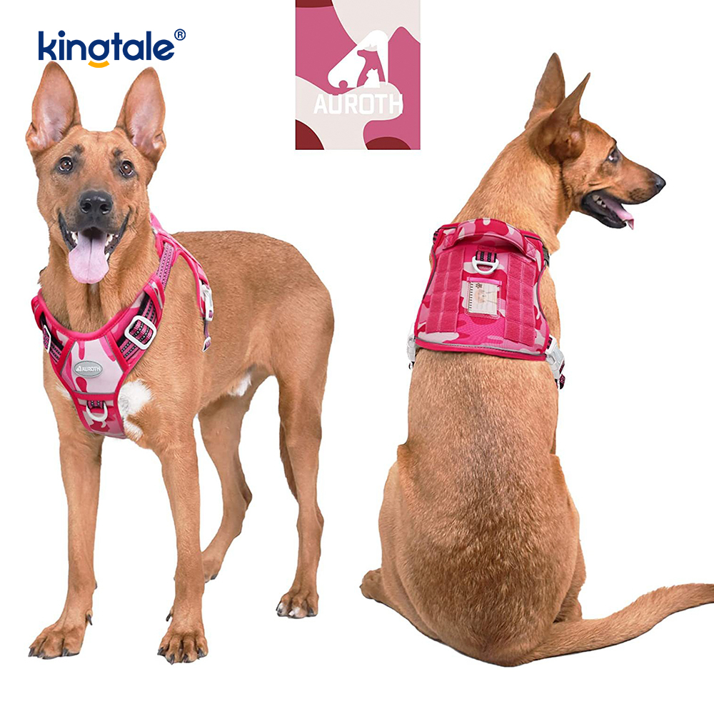 Pevná vesta bez ťahu Nylon Heavy Duty Dog Belt Tréningové postroje Hrudník