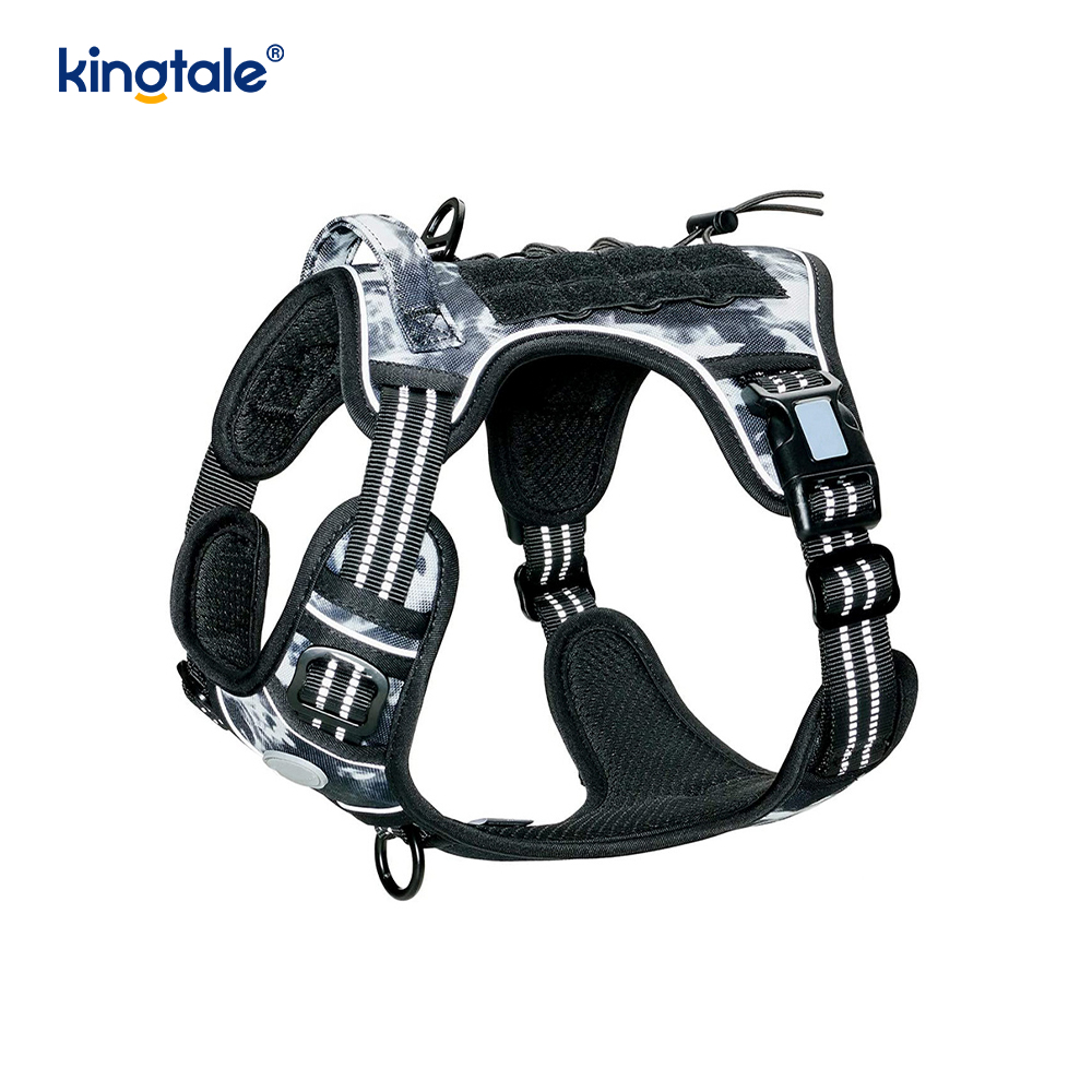 Pevná vesta bez ťahu Nylon Heavy Duty Dog Belt Tréningové postroje Hrudník