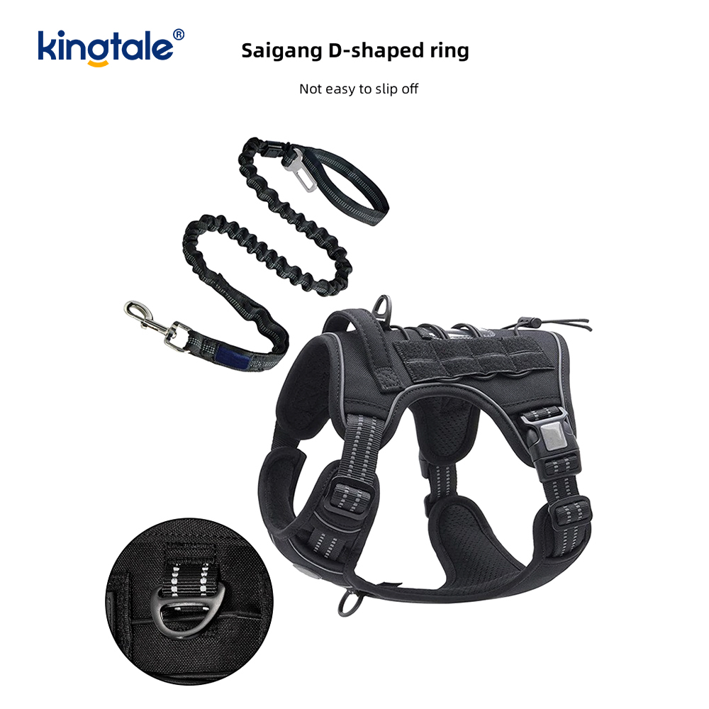 Pevná vesta bez ťahu Nylon Heavy Duty Dog Belt Tréningové postroje Hrudník