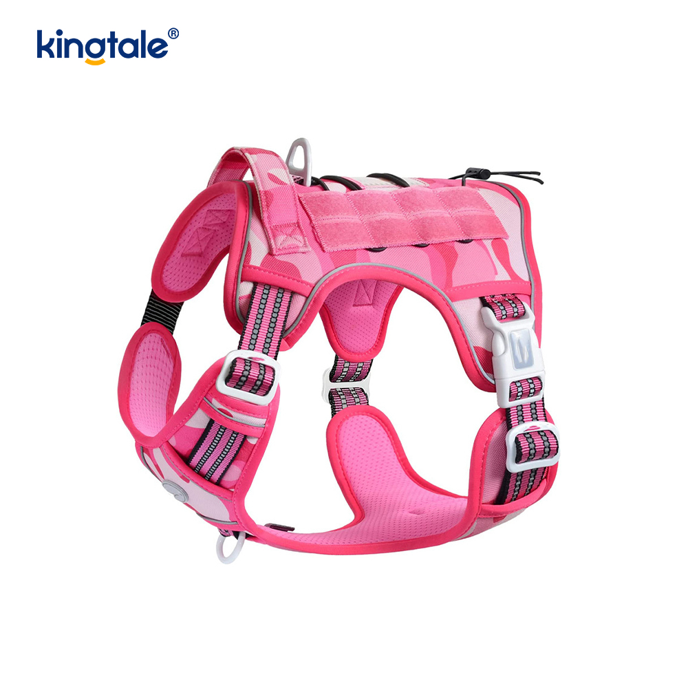 Pevná vesta bez ťahu Nylon Heavy Duty Dog Belt Tréningové postroje Hrudník