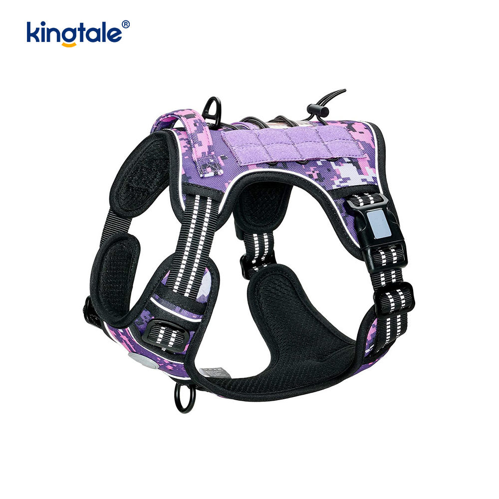Pevná vesta bez ťahu Nylon Heavy Duty Dog Belt Tréningové postroje Hrudník