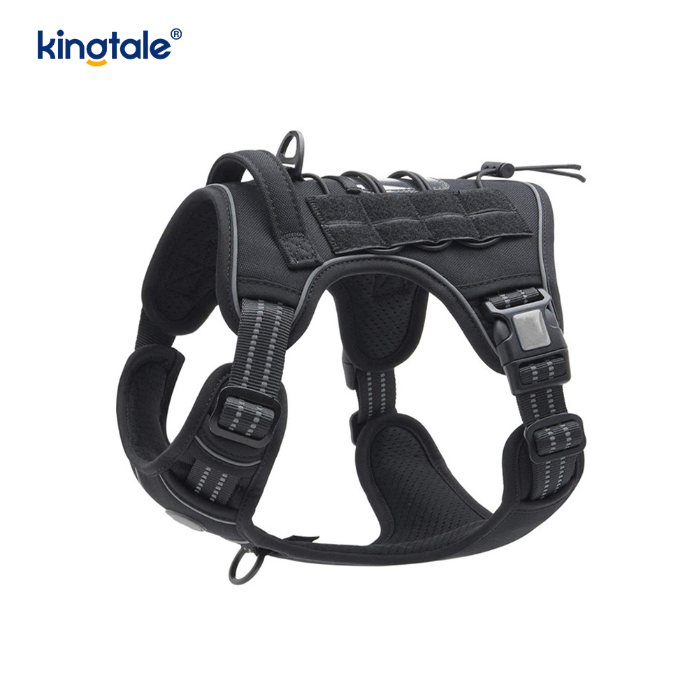 Pevná vesta bez ťahu Nylon Heavy Duty Dog Belt Tréningové postroje Hrudník