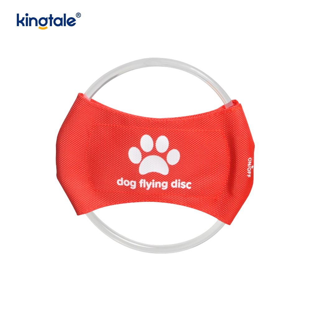 LED nabíjateľná hračka na výcvik psov pre domáce zvieratá Frisbee