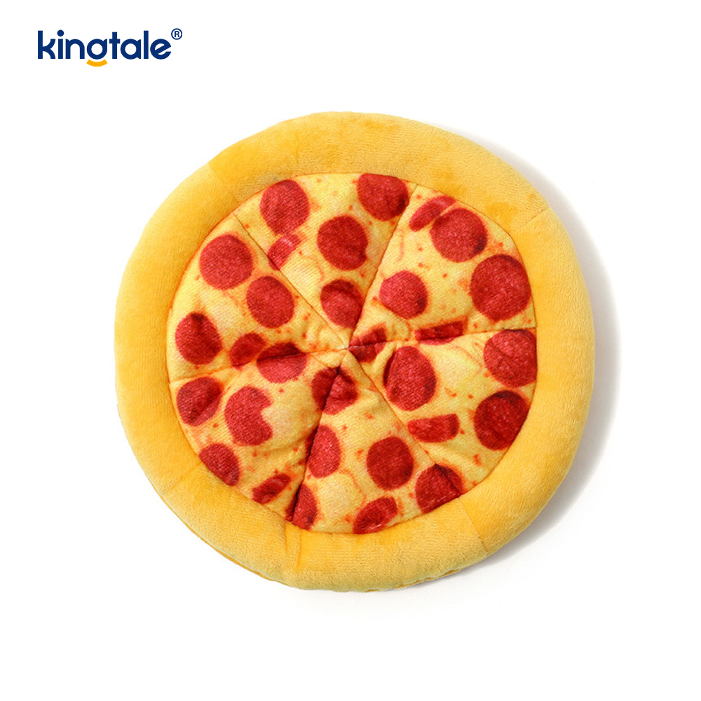 Zábavné pískacie žuvacie hračky pre domácich miláčikov — Pizza & Donut